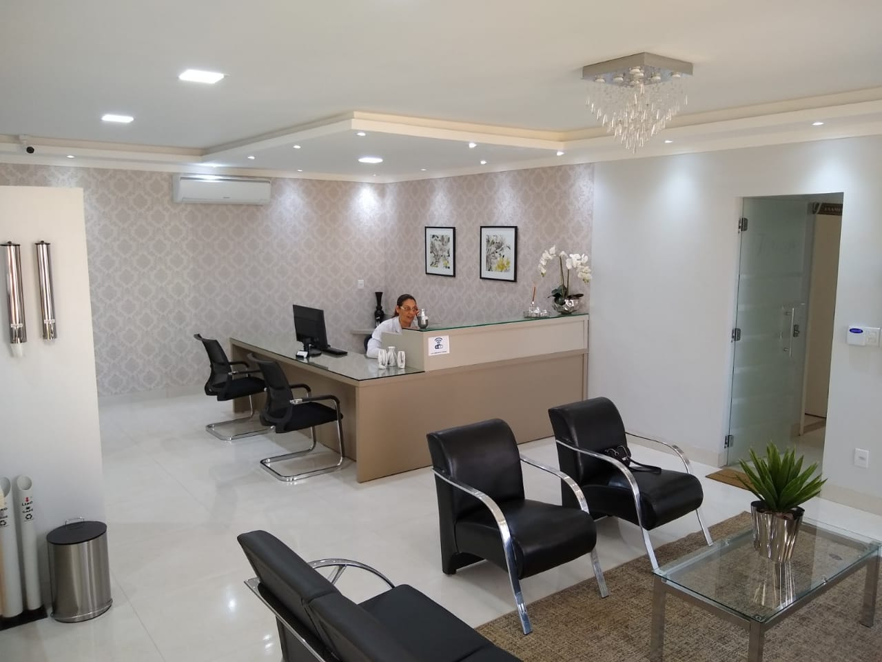 Sala de espera clínica genesys